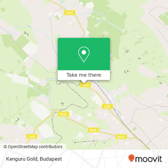 Kenguru Gold, Hûvösvölgyi út 1021 Budapest map