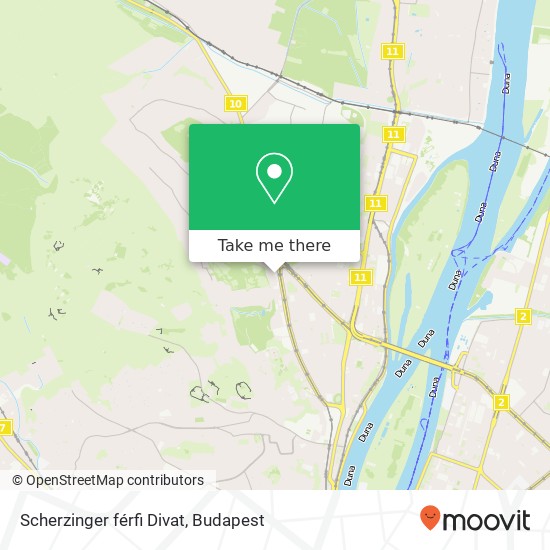 Scherzinger férfi Divat, 1037 Budapest map