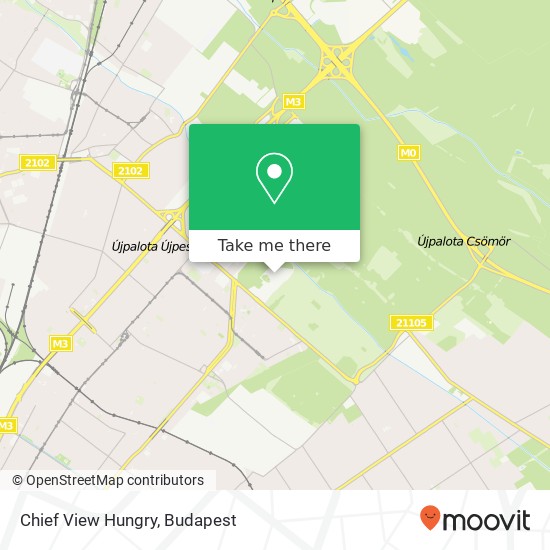 Chief View Hungry, 1157 Budapest map