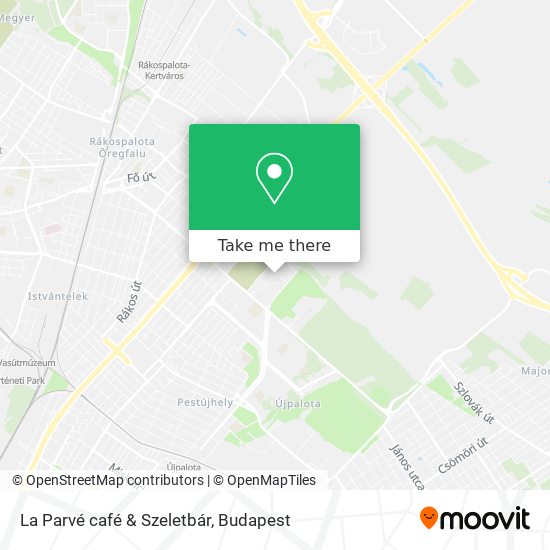 La Parvé café & Szeletbár map