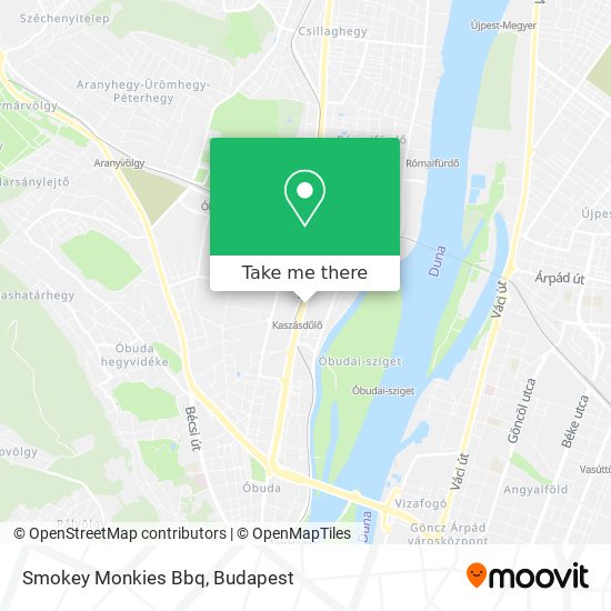 Smokey Monkies Bbq map