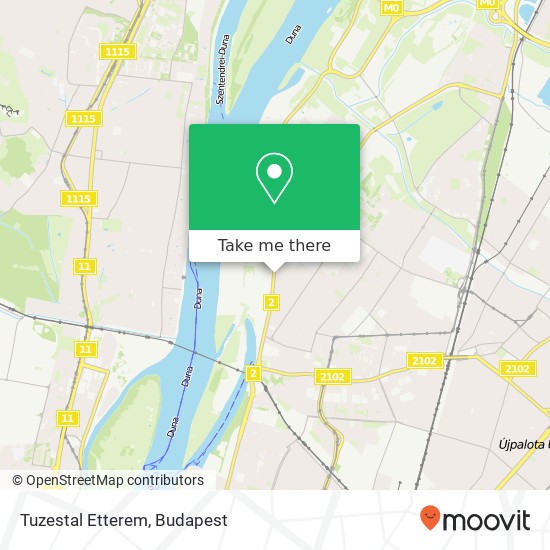 Tuzestal Etterem, Váci út 65 1047 Budapest map