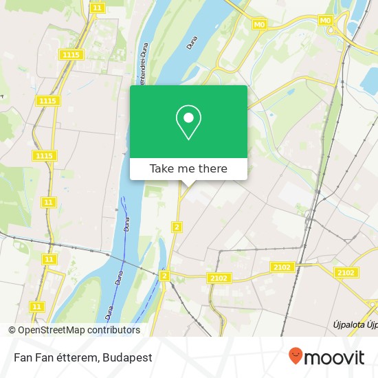 Fan Fan étterem, Megyeri út 1044 Budapest map