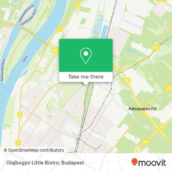 Olajbogyo Little Bistro, Homoktövis utca 1 1048 Budapest map