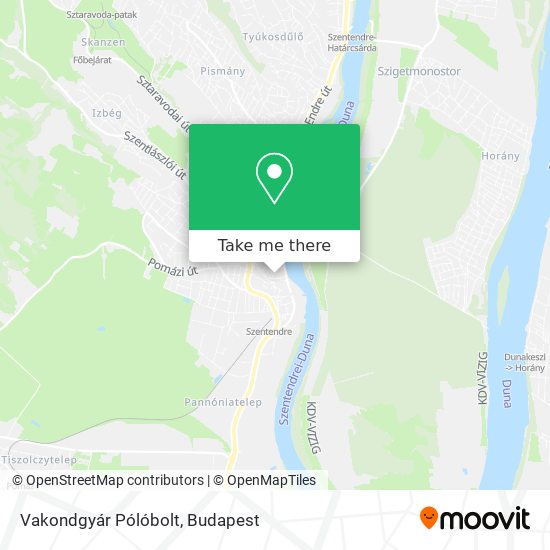 Vakondgyár Pólóbolt map