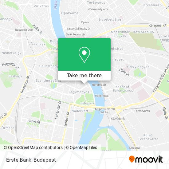 Erste Bank map