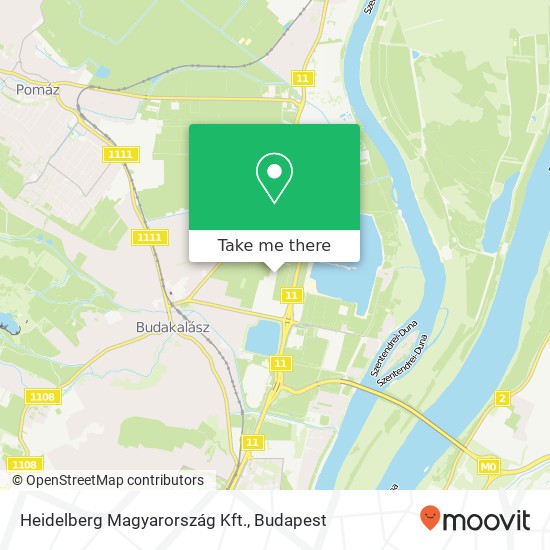 Heidelberg Magyarország Kft. map