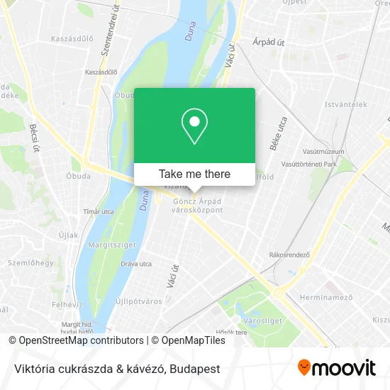 Viktória cukrászda & kávézó map