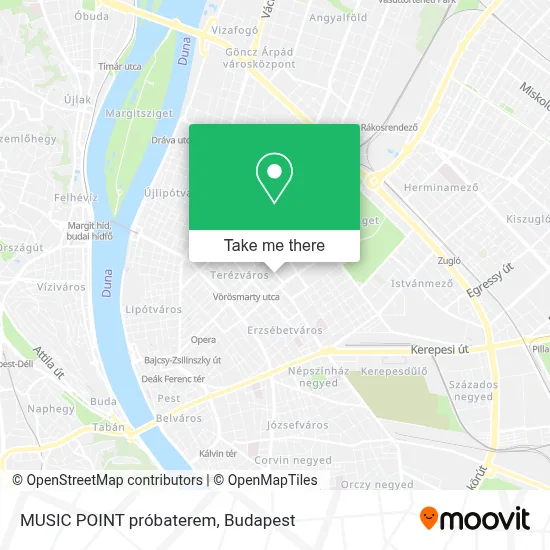 MUSIC POINT próbaterem map