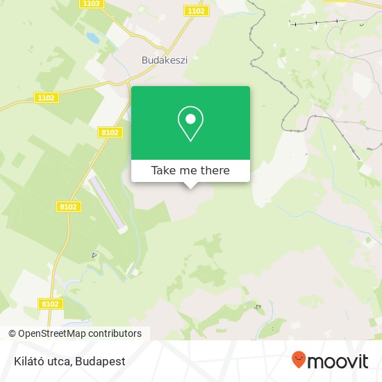 Kilátó utca map