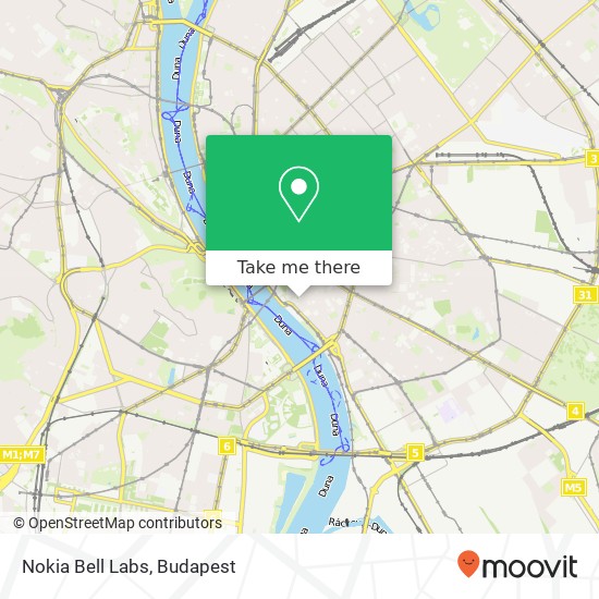 Nokia Bell Labs map