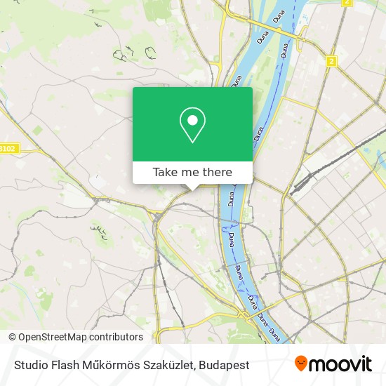 Studio Flash Műkörmös Szaküzlet map