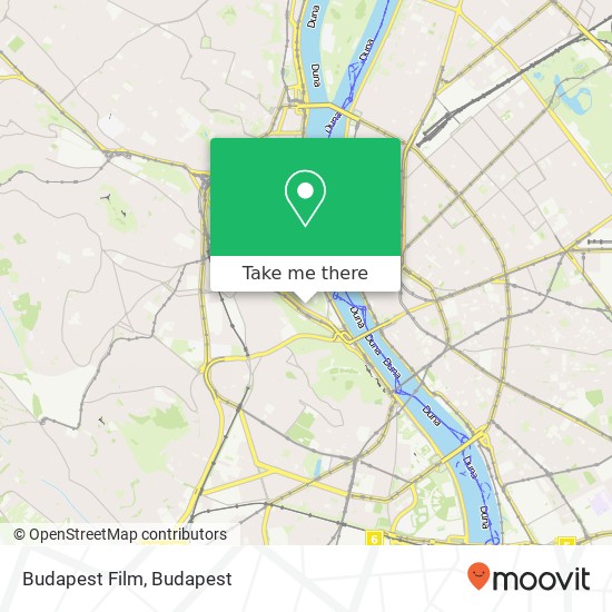 Budapest Film map