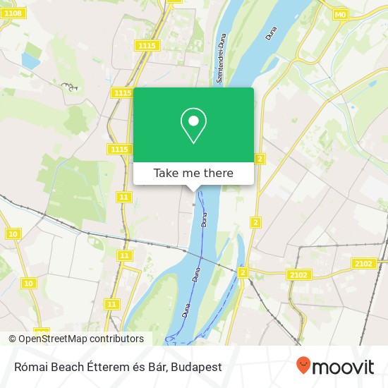 Római Beach Étterem és Bár map