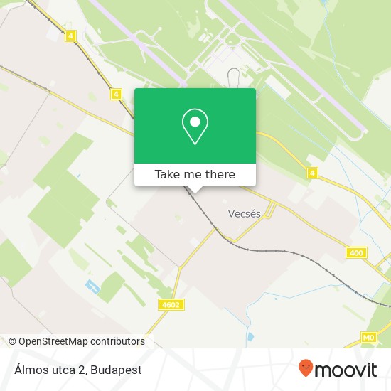 Álmos utca 2 map