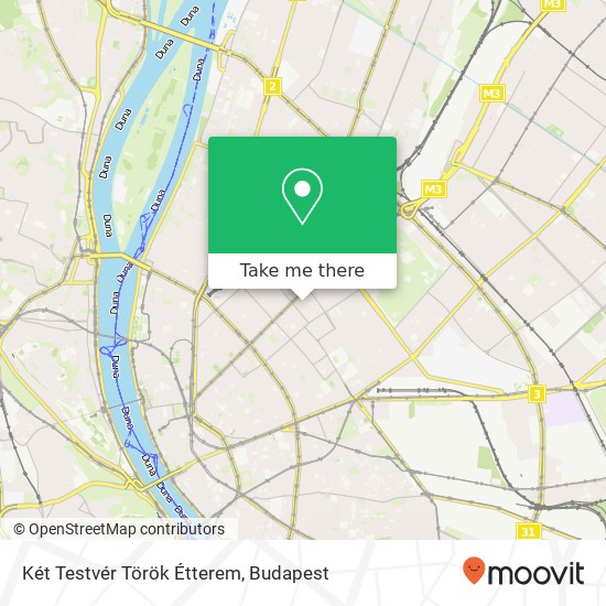 Két Testvér Török Étterem map