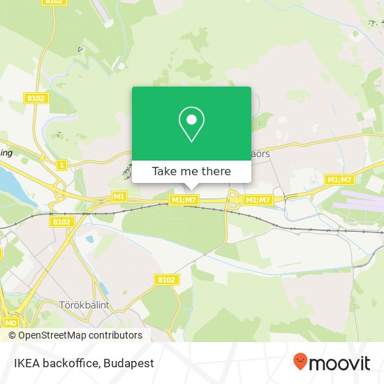 IKEA backoffice map