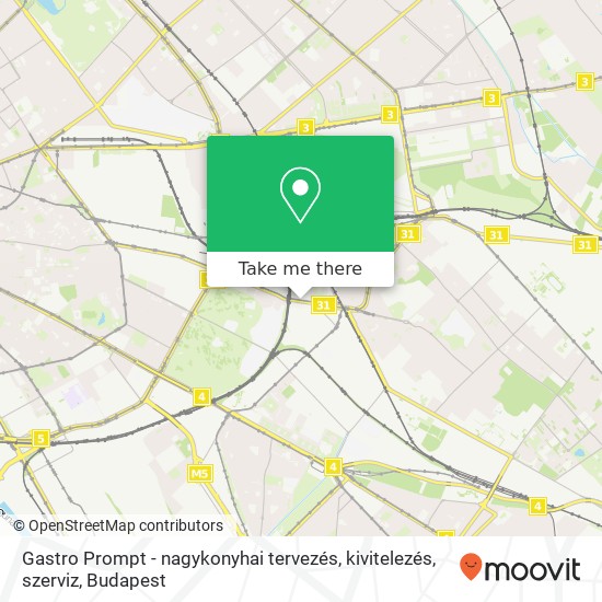 Gastro Prompt - nagykonyhai tervezés, kivitelezés, szerviz map