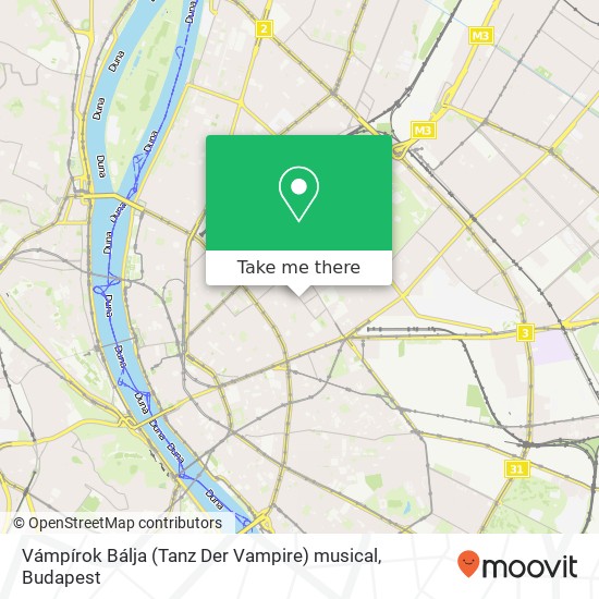 Vámpírok Bálja (Tanz Der Vampire) musical map