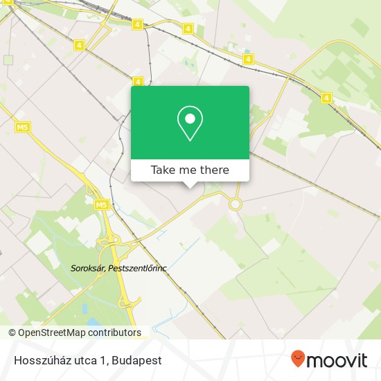 Hosszúház utca 1 map