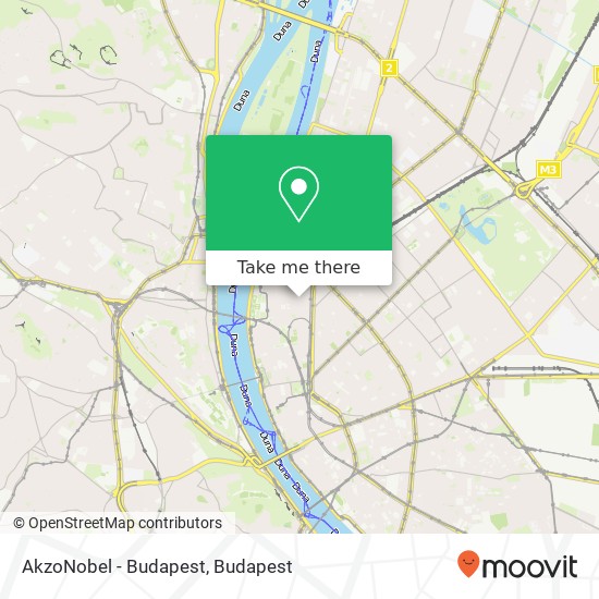 AkzoNobel - Budapest map