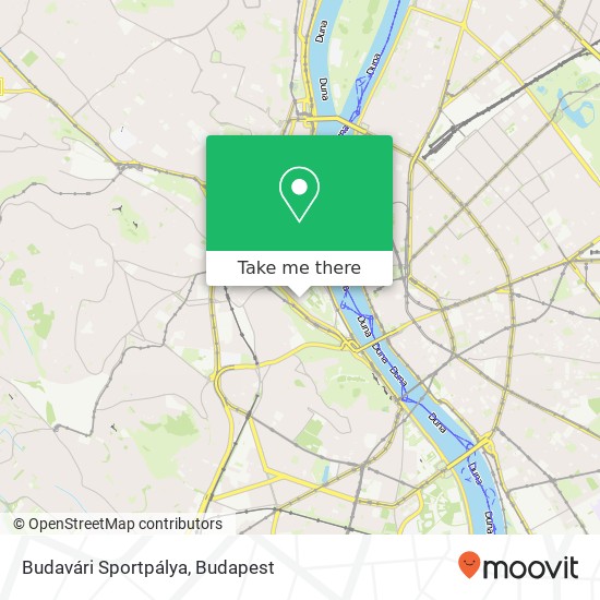 Budavári Sportpálya map