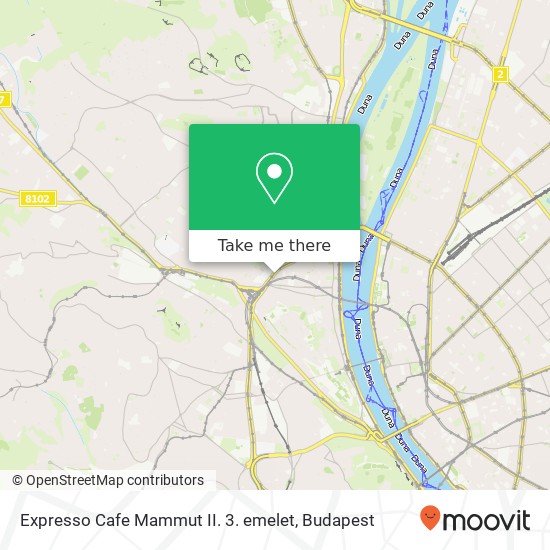 Expresso Cafe Mammut II. 3. emelet map
