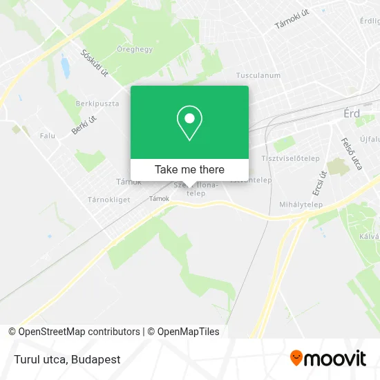 Turul utca map