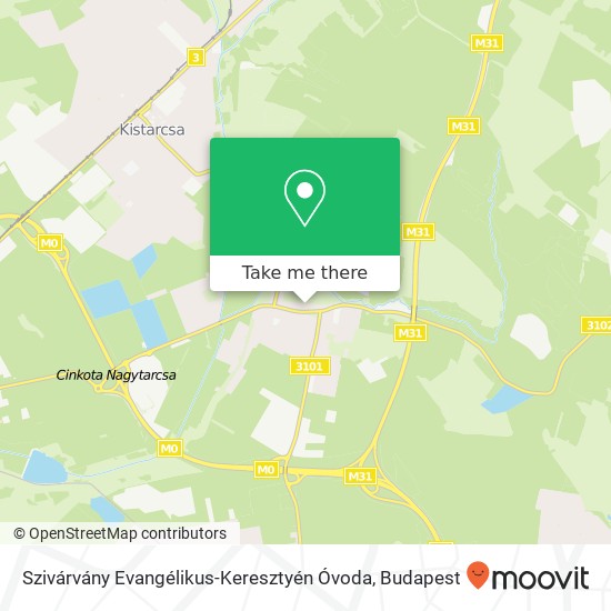 Szivárvány Evangélikus-Keresztyén Óvoda map