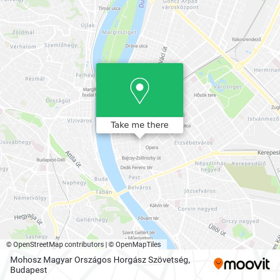 Mohosz Magyar Országos Horgász Szövetség map