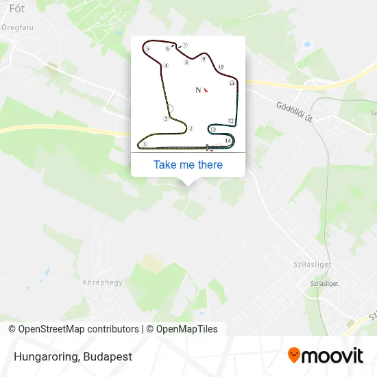Hungaroring map