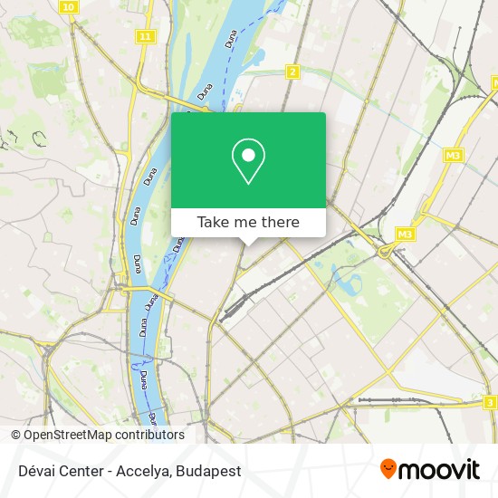 Dévai Center - Accelya map