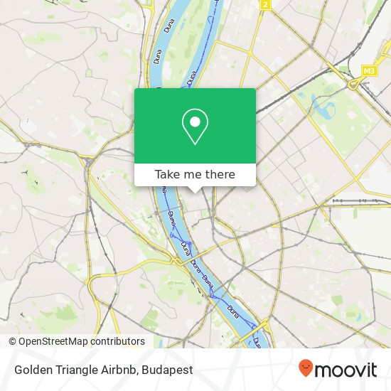 Golden Triangle Airbnb map