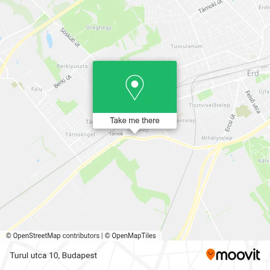 Turul utca 10 map