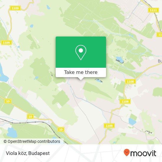 Viola köz map