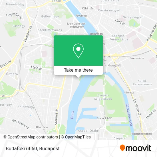 Budafoki út 60 map