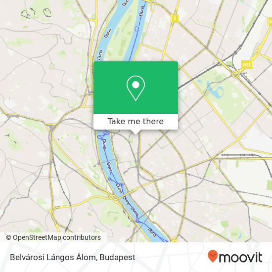 Belvárosi Lángos Álom map