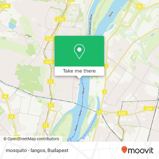 mosquito - langos map