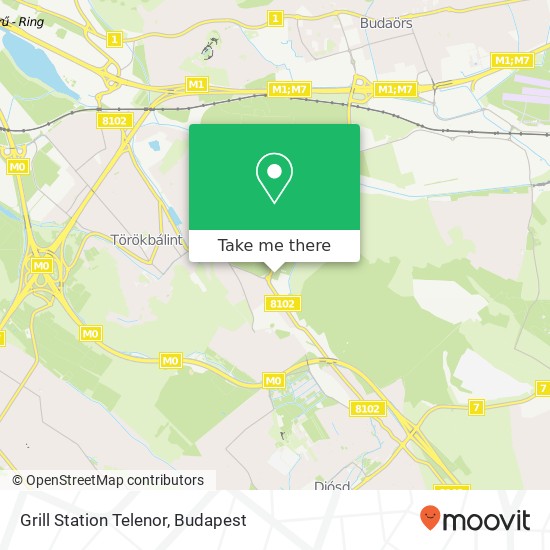 Grill Station Telenor map