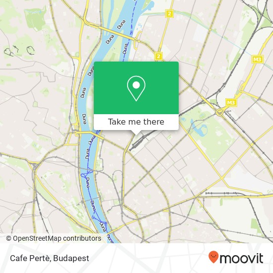Cafe Pertè map