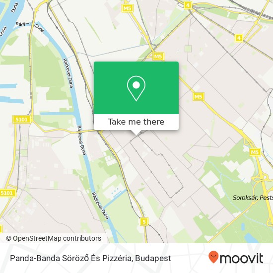 Panda-Banda Söröző És Pizzéria map