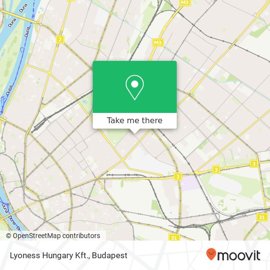 Lyoness Hungary Kft. map