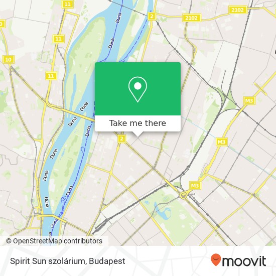 Spirit Sun szolárium map