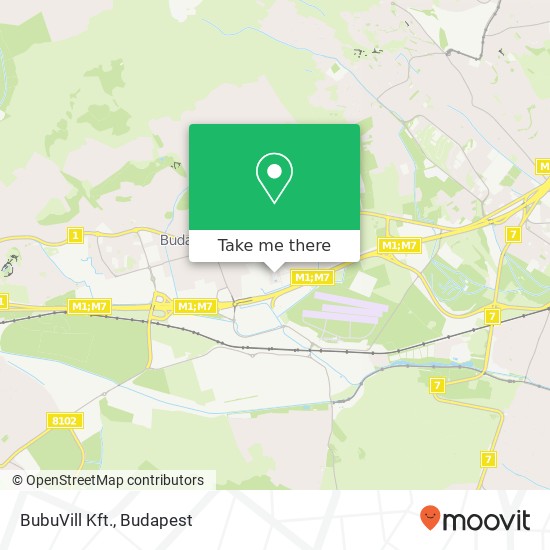 BubuVill Kft. map