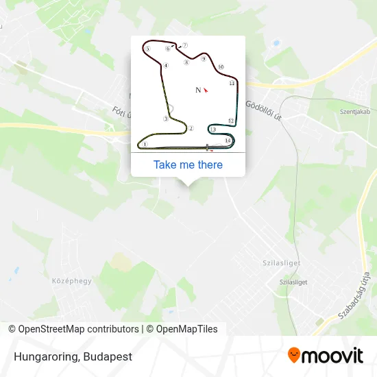 Hungaroring map
