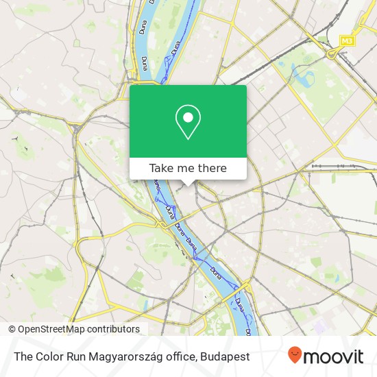 The Color Run Magyarország office map