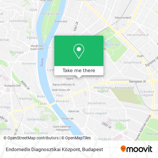 Endomedix Diagnosztikai Központ map