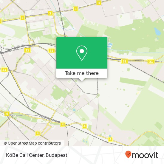 KöBe Call Center map