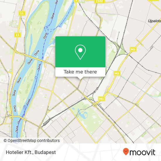 Hotelier Kft. map