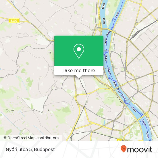 Győri utca 5 map